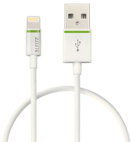 Leitz 62090001 Kabel Leitz Complete ze złącza Lightning na USB 30 cm Biały 62090001
