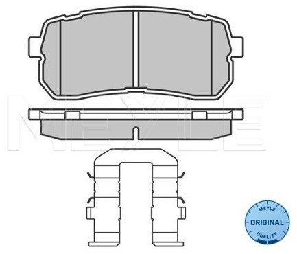Wulf Gaertner Autoparts Zestaw klocków hamulcowych, hamulce tarczowe Wulf Gaertner Autoparts 025 245 5915/W