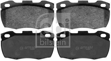 FEBI Zestaw klocków hamulcowych, hamulce tarczowe FEBI 116120