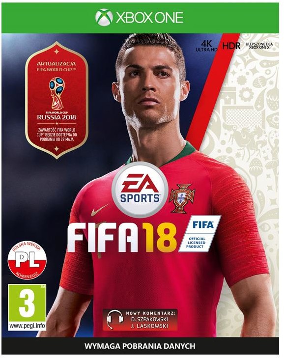 FIFA 18 GRA XBOX ONE