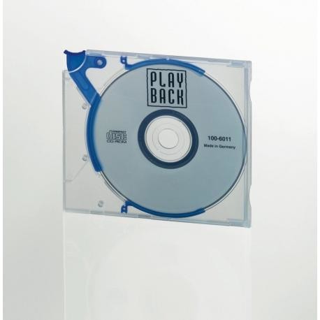 Durable Etui na płyty CD/DVD QuickFlip Standard Kolor: Niebieski DO 28.02 GRATIS DO ZAMÓWIEŃ NA POWYŻEJ 200 ZŁ 526706