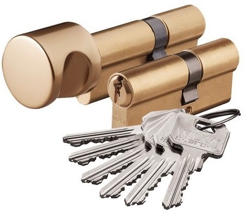 Wilka Komplet wkładek kl. C 55/60 + 55/60G mosiądz