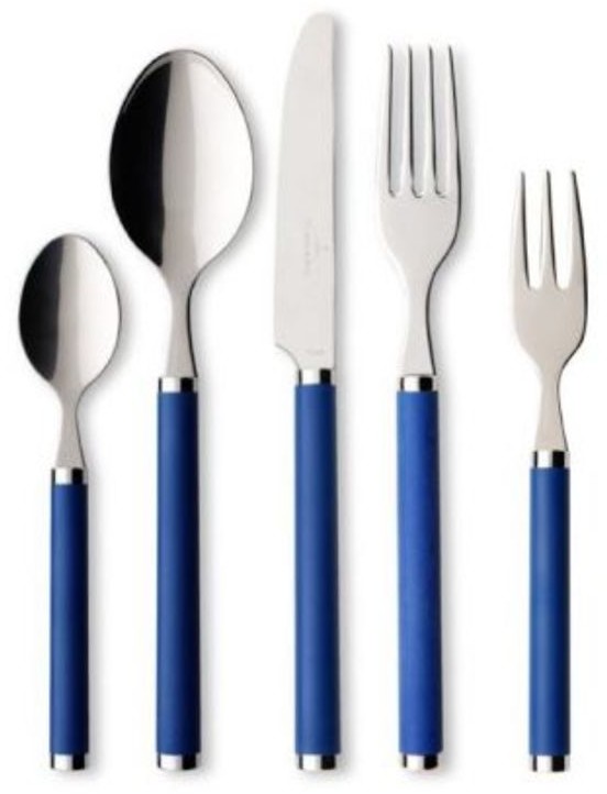 Villeroy & Boch Play! Blue Ocean Komplet sztućców na 6 osób 12-6331-9053