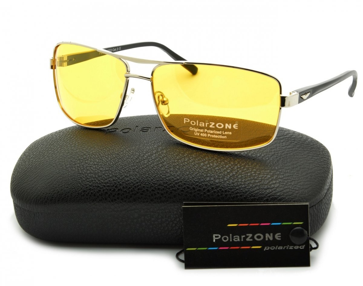 PolarZone Rozjaśniające okulary do Jazdy Nocą dla kierowców Polaryzacyjne PolarZone POL-96Y-1 POL-96Y-1