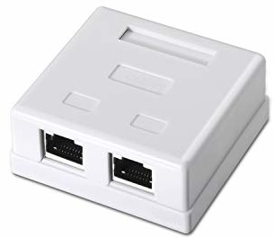 AISENS aisens A139  0304  powierzchnia rozety RJ45, biała A139-0304