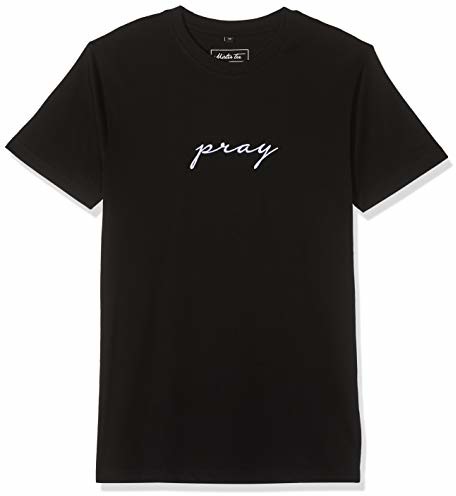 Mister Tee T-shirt męski Pray Emb czarny czarny X-S MT887
