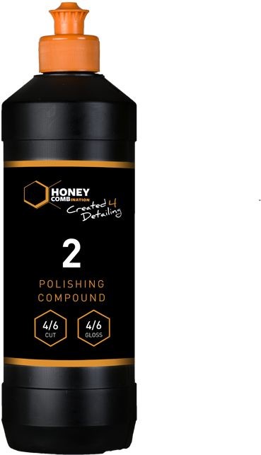 Honey combination Honey Combination Polishing Compound 2  średnio ścierna pasta polerska, baza wodna 500ml HON000086