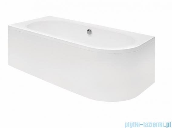 Besco Avita 150x75 wanna asymetryczna lewa + obudowa + syfon