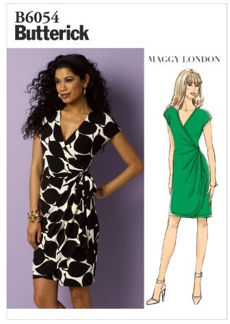 Butterick b6054 Butt erick wykrój do szycia, wygląda elegancko, Extra ekstrawagancko, modny B6054A50