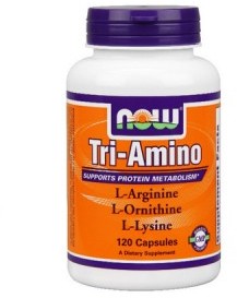 Now Foods Tri-Amino 120 Capsules