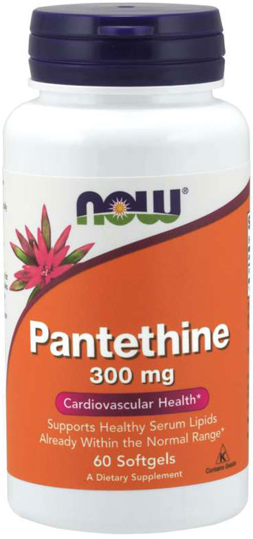 Now Foods FOODS Pantethine 300mg 60caps