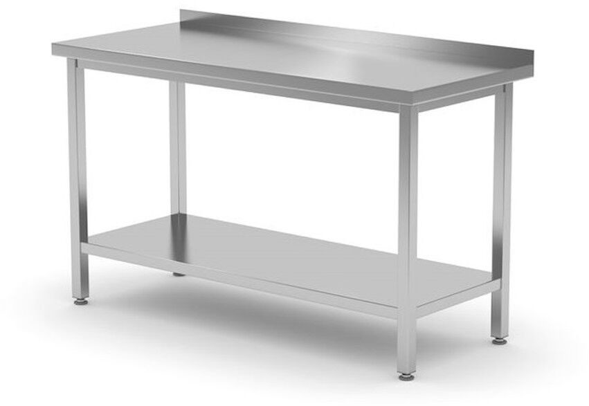 Hendi Stół roboczy przyścienny z półką