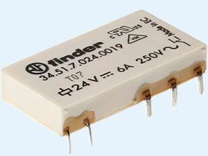 Przekaźnik 1NO 6A 5V DC, Styk AgNi+Au leżący 34.51.7.005.5319 345170055319