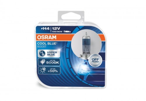 OSRAM H4 12V 100/90W P43t COOL BLUE BOOST 5000K