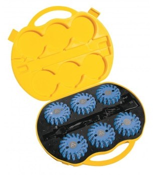 Mactronic Dyski sygnalizacyjne 6 szt. Barwa Niebieska PSD0014