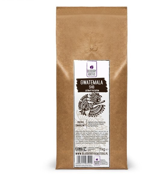 Blueberry Roasters KAWA ZIARNISTA GWATEMALA SHB 1 KG