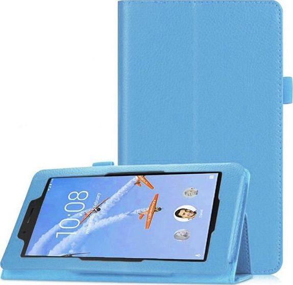 Lenovo 4kom.pl Etui do tabletu 4kom.pl Etui stojak do Tab E7 7.0 TB-7104F Niebieskie + Szkło uniwersalny 38986-uniw