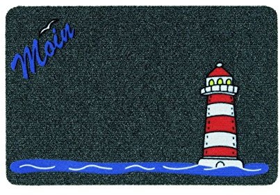 Astra Matę  Premium rypsowej flocky Color mata przed drzwi, polipropylenu, 40 X 60 X 0, 8 cm 0455015099