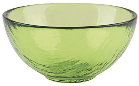 Excelsa Scratch miska, szkło, zielony, 13 x 13 x 5 cm 49124
