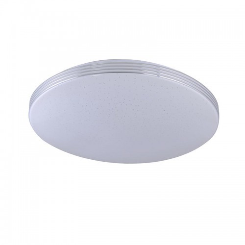 Rabalux Oscar LED 36W Biały - Chrom śr. 53cm. 4000K Plafon z efektem świecenia gwiaździstym 3411