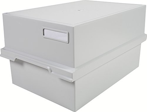 Exacompta Index card tray DIN A6 CLC ltgr 51240D
