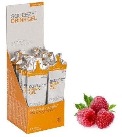 Squeezy Żel Energetyczny Do Picia 60 ml Malinowy 12+1 gratis