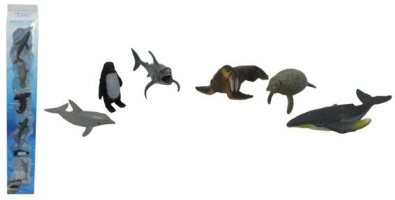 Norimpex Zwierzęta morskie 6szt w tubie 3424 NORIMPEX cena za 1 szt