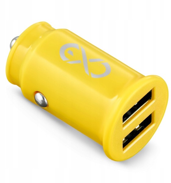 eXc Ładowarka samochodowa szybka Cute 2xUSB 2.4A