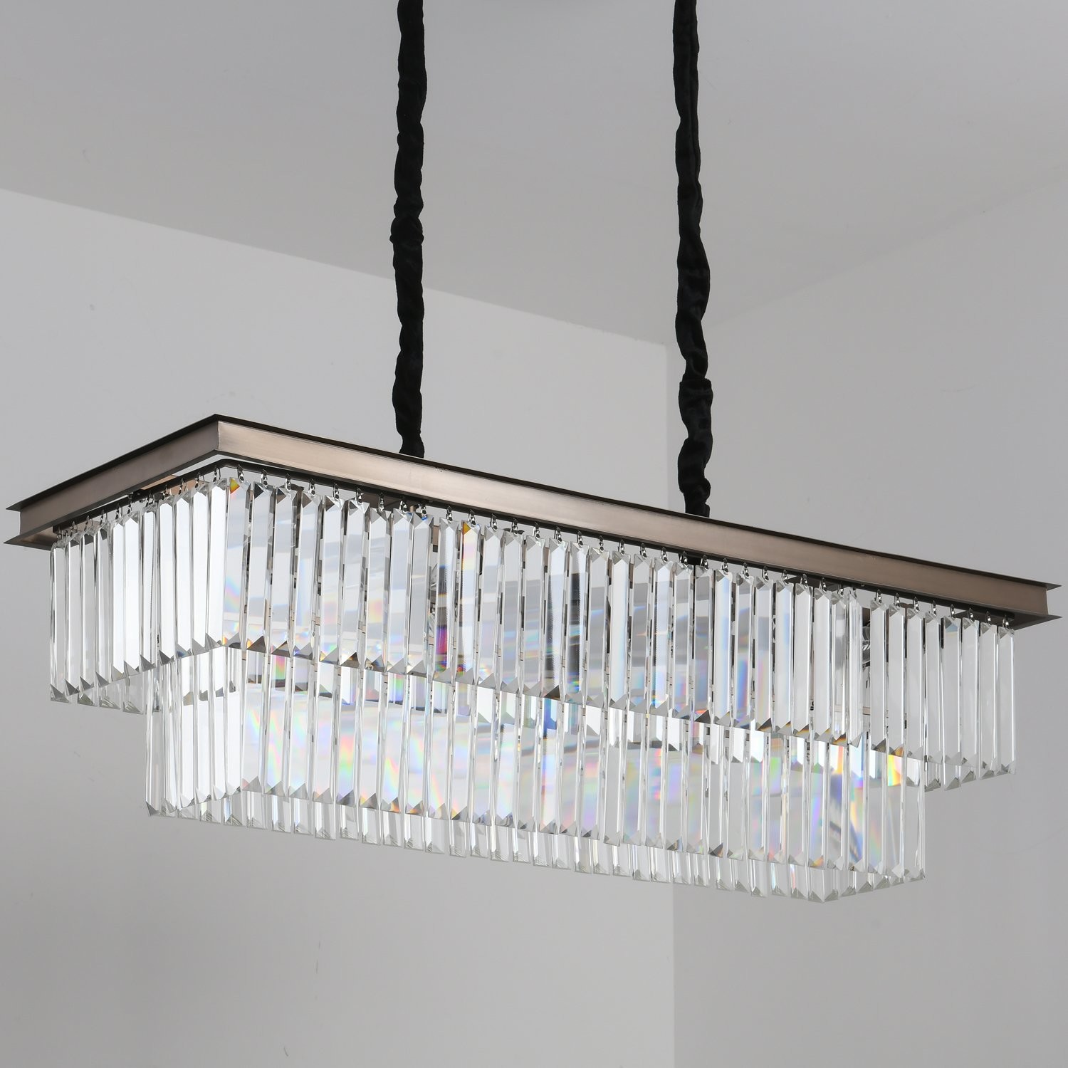 Zdjęcia - Żyrandol / lampa Lampa wisząca Sparkle double kryształowa MP0097B - Step Into Design