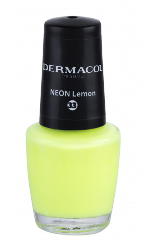 Dermacol Neon lakier do paznokci 5 ml 33 Neon Lemon