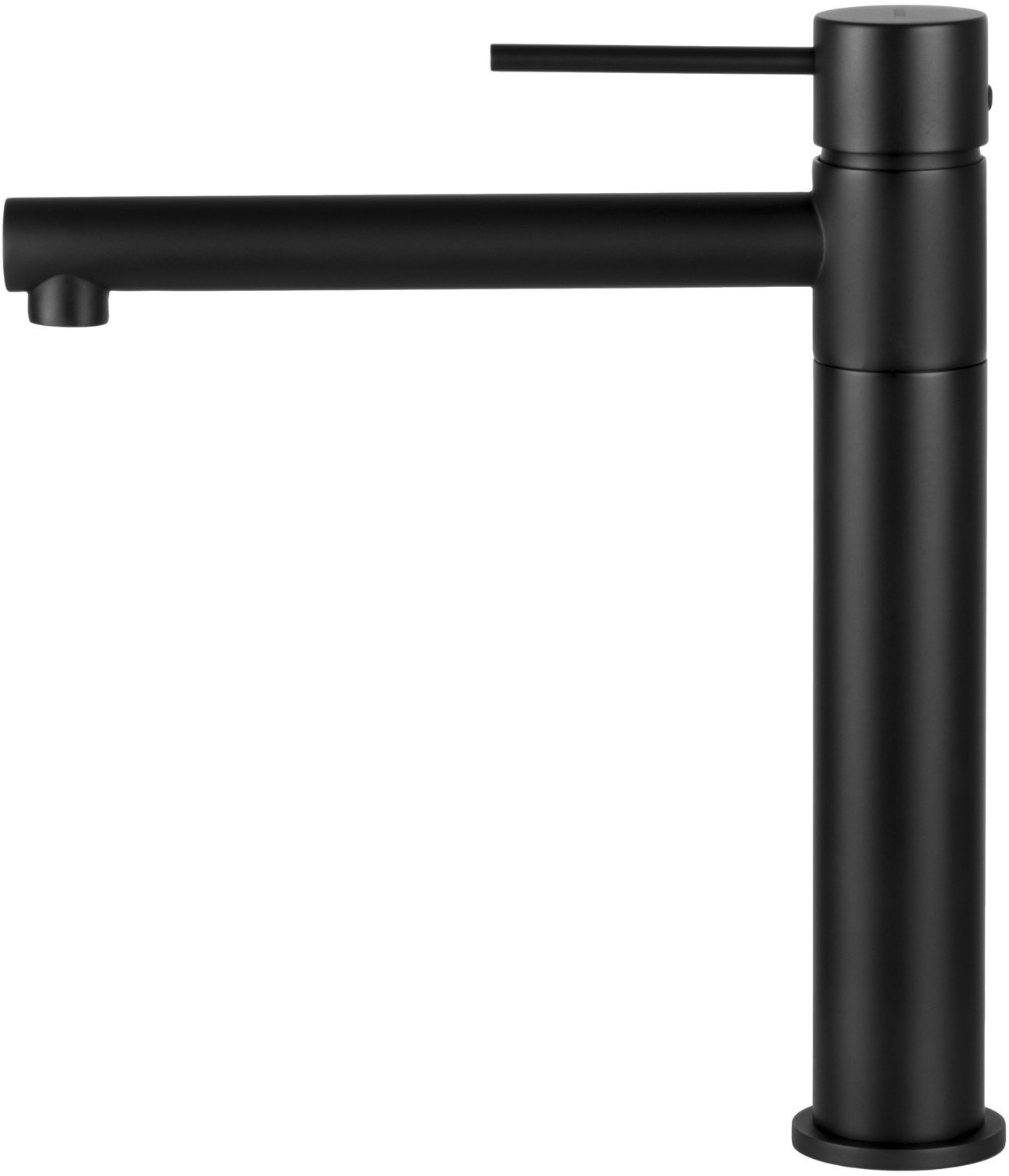 Corsan Bateria stojąca CMB7521BL Lugo czarna z ruchomą wylewką CMB7521BL