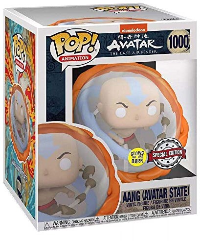 Funko POP POP Aang Avatar State Glows in The Dark Edition Special 1000 RIV001