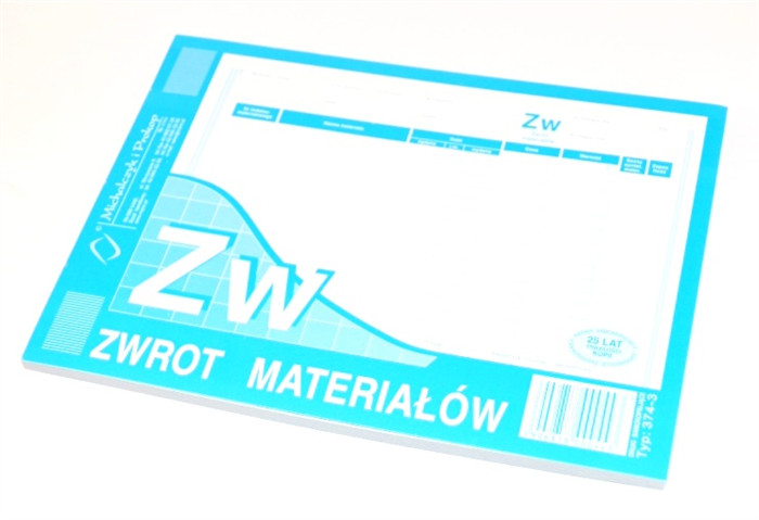 Michalczyk&Prokop Zw Zwrot Materiałów A5