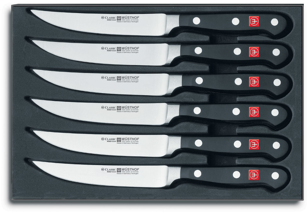 Wüsthof Zestaw noży do steków 6dílná Klasyczny