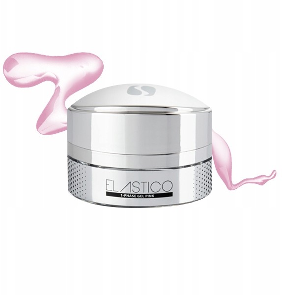 Mistero Milano Żel 1-fazowy różowy Elastico - 15ml