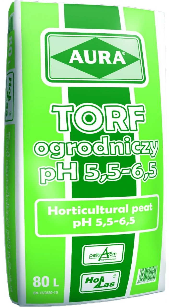 Hollas Greenyard Torf ogrodniczy pH 5,5-6,5 80l Aura
