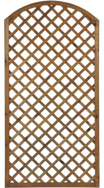 NATERIAL Płot kratkowy z łukiem NIVE 90x160 / 180 cm NATERIAL
