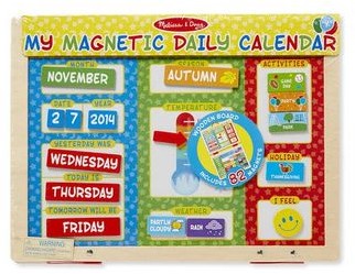 Melissa&Doug Kalendarz Magnetyczny Drewniany 19253