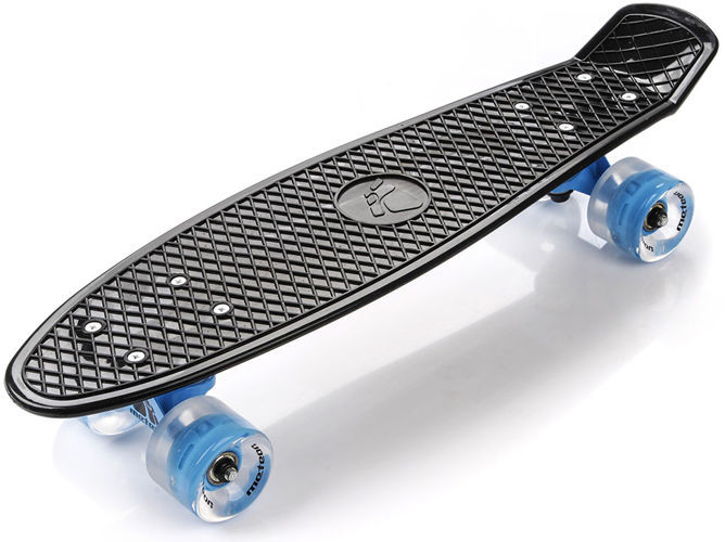 Meteor Deskorolka miejska świecąca LED Pennyboard 23896