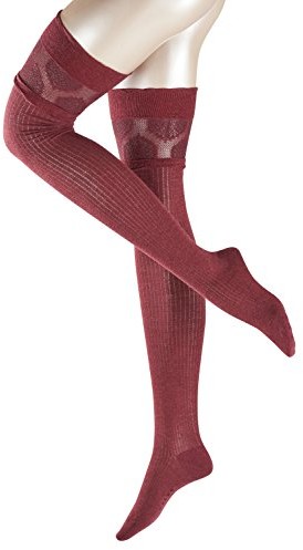 Falke Dainty Vine damskie zakolanówki z żywej wełny - 39/40 46827