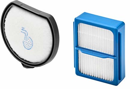 AEG ASKQX9 zestaw filtrów do QX9 (dwupak, 1 filtr wstępny silnika, 1 filtr higieniczny, filtr do odkurzacza, można prać, regularna wymiana filtra, ulepszona moc ssania, dokładne dopasowanie) czarny ASKQX9