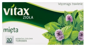 Vitax Herbata ekspresowa mięta 20szt. SPP.902