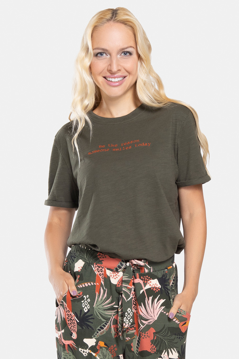 Hunkemöller Damski T-shirt nocny Flow