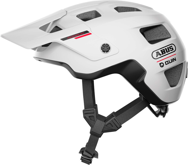 Abus MoDrop QUIN Helmet, biały M | 54-58cm 2022 Kaski MTB 65798