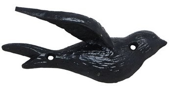 Tajemniczy Ogród Dekoracja Jaskółka metalowa 5x14cm