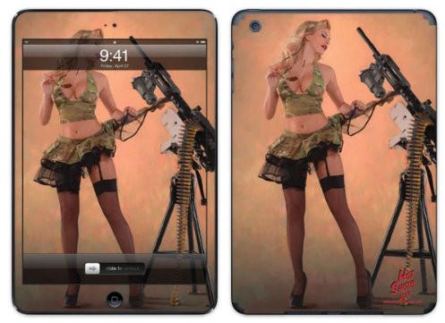 Apple Diabloskinz b0086 0064 0027 winylowa skórka do iPad mini samoprzylepną Pin-Up sam 5055667844158