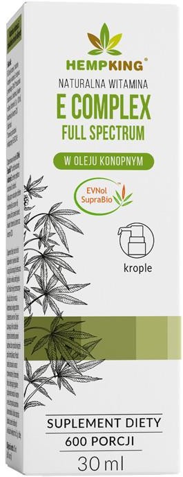 Bio HEMPKING HEMPKING Witamina E Complex w oleju konopnym HK7830