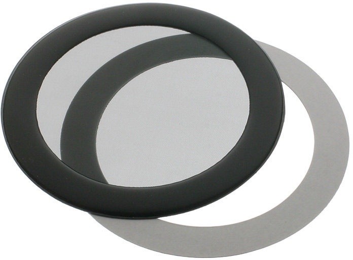 Demciflex 140mm Round black mesh