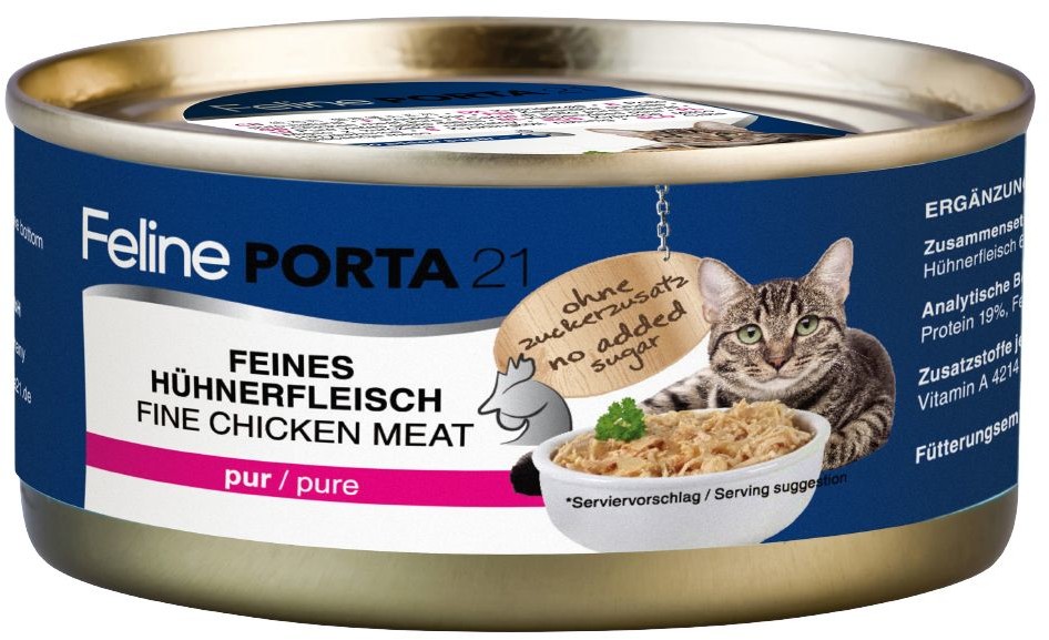 Porta 21 Korzystny zestaw Feline 12 x 156 g - Tuńczyk z aloesem