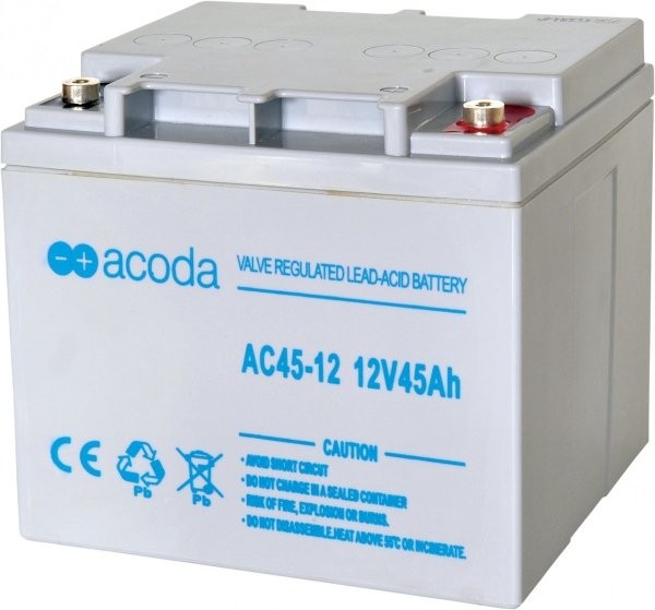Akumulator Żelowy Bezobsługowy 45AH 12V Agm Gel